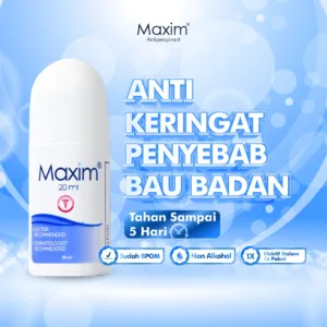 maxim antiperspirant solusi atasi keringat berlebihan